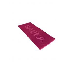 VOSSEN Saunatuch CAMDEN 80x200cm Cranberry baie