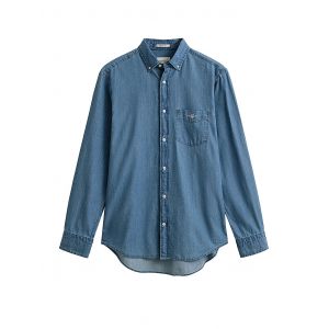 GANT Chemise en jean bleu | L