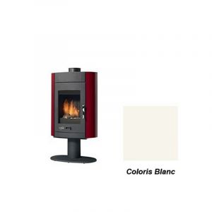 Po&ecirc;le &agrave; Bois Godin Rolling 3 369168 Blanc