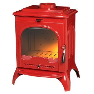 Poêle à Bois Invicta Seville 2 P619247 Rouge