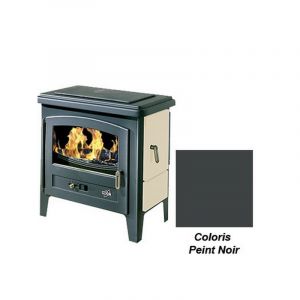 Po&ecirc;le &agrave; Bois Godin Eco 2 363111 Peint Noir