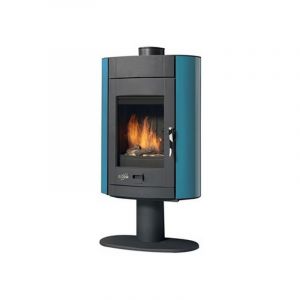 Po&ecirc;le &agrave; Bois Godin Rolling 3 369162 Bleu Boreal