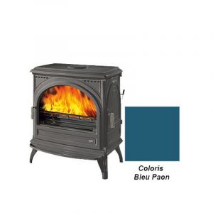 Po&ecirc;le &agrave; Bois Godin Petit Carvin 2 366106 Bleu Paon