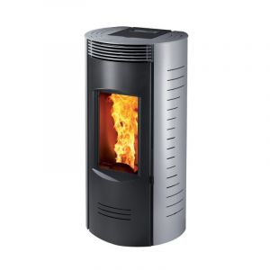 Poêle À Granulés Deville Roselin C077fe-09-ik8 Gris