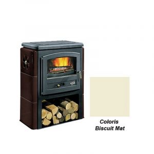 Po&ecirc;le &agrave; Bois Godin Eco 2 363109 Biscuit Mat