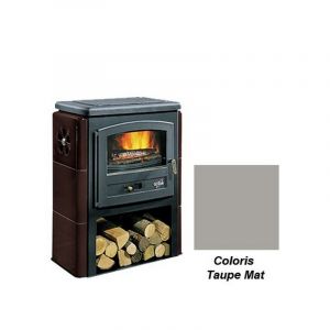 Po&ecirc;le &agrave; Bois Godin Eco 2 363109 Taupe Mat