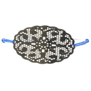 Bracelet ela - Rosace ajourée ovale