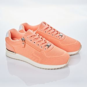 Sneakers Marla", corail Amélie di Santi"