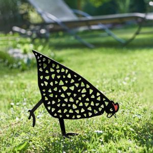 Déco poule «Frieda», H 24,5 cm