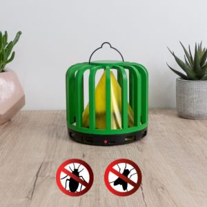 Piège à insectes éclairé "Cactus" Flytrap GENIUS Ideas