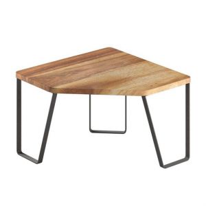 &Eacute;tag&egrave;re d'angle "York Lava" 1 &eacute;tage METALTEX