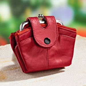 Porte-monnaie, rouge
