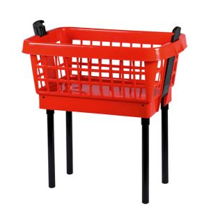 Panier &agrave; linge "Clip-Clap" avec pieds 45 l LOCKWEILER
