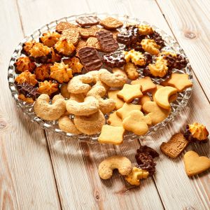 Assortiment de biscuits de Noël