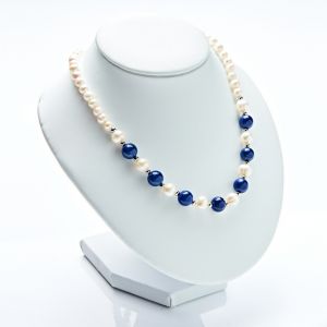 Collier de perles et de jade Am&eacute;lie di Santi