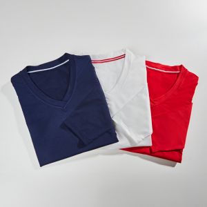 Lot de 3 T-shirts à col V Amélie di Santi