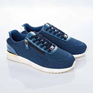 Sneakers Marla", bleu marine Amélie di Santi"