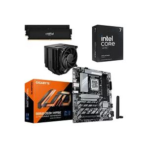 Kit &eacute;vo Core Ultra 7 265KF + B860 DS3H WIFI6E + Dark Rock Pro 5 + 32 Go