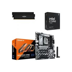 Kit &eacute;vo Core Ultra 7 265KF + B860 DS3H WIFI6E + 32 Go