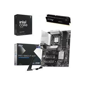 Kit évo Core Ultra 7 265KF + PRO B860-P WIFI + 32 Go ( 160 euros de réduction avec le code promo LOADOUT )