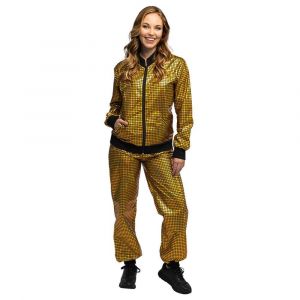 Surv&ecirc;tement Disco diamond babe or - XL