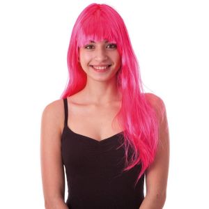 Perruque lola rose n&eacute;on