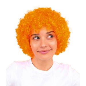 Perruque POP orange