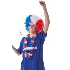 Collier Hawa&iuml; Bleu blanc rouge