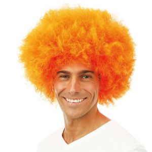 Perruque WILLY Afro, orange