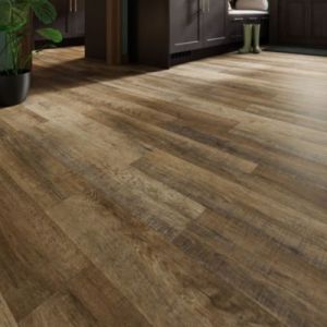 Lame PVC adh&eacute;sive Ragga bois brun vintage15,2 x 91,4 cm GoodHome