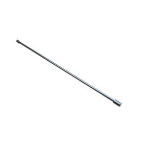 Kit barre de rideau GoodHome embout bouchon 70/100 Dokos Nickel