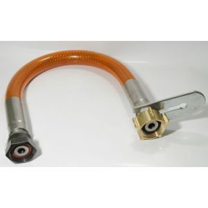 Lyre de raccordement en inox pour gaz 70 cm