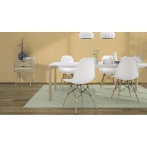 Papier peint vinyle intissé expansé pointe jaune moutarde L.1001 x l.53cm Rasch