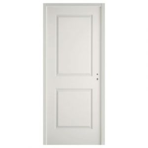 Bloc-porte Camargue blanc H.204 x l.83 cm, poussant gauche