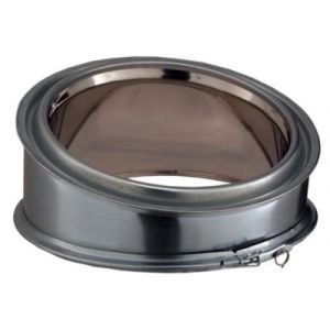 Elément de coude 15° ø230 mm Poujoulat