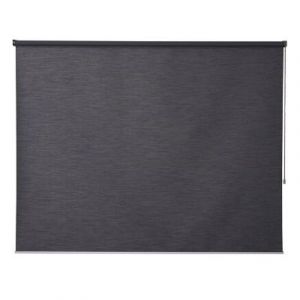 Store enrouleur occultant Colours Ilas polyester gris 180 x 180 cm
