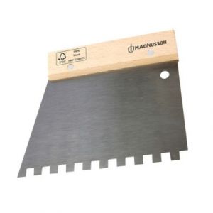 Peigne à colle carrelage 18cm U 9mm Magnusson