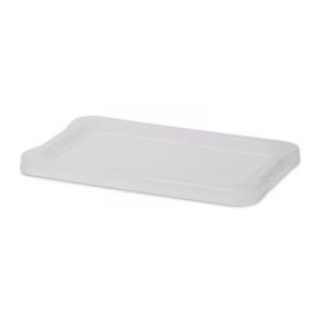 Couvercle en plastique Kaze transparent l. 17,5&nbsp;x&nbsp;L. 27,5 cm