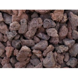 Pouzzolane marron 6-12 Blooma 20L pierre volcanique
