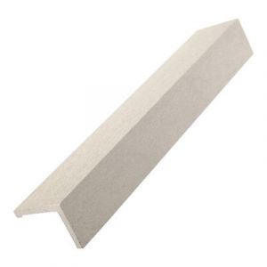 Corni&egrave;re de finition bardage Greenwall et terrasse Greendeck beige - 4 x 5 cm L.2,20 m