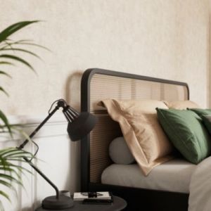 Papier peint pr&eacute;-encoll&eacute; vinyle intiss&eacute; uni Easy Roll GoodHome Bagatelle beige l.53 x H.1005 cm