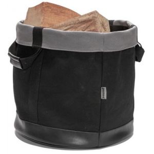 Sac &agrave; b&ucirc;ches en toile et poign&eacute;es cuir Aduro Proline noir