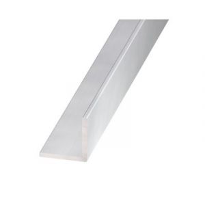 Cornière aluminium anodisé 30 x 30 x 1,50 mm, 2,50 m