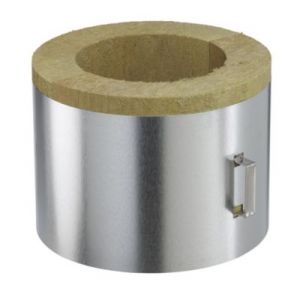 Coquille isolante plafond ø100 mm Poujoulat