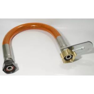 Lyre de raccordement en inox pour gaz 35 cm