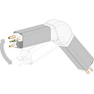 Coude ajustable pour goulotte 80&nbsp;x&nbsp;60&nbsp;mm sp&eacute;cial climatiseur fixe Autogyre