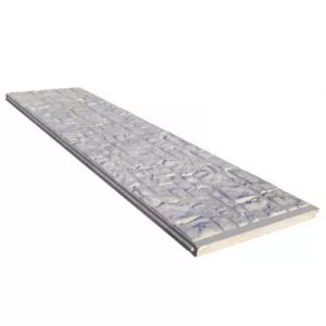 Plaque b&eacute;ton biface motif Maquis 184 x 36 cm