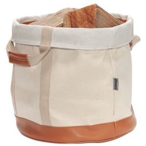 Sac &agrave; b&ucirc;ches en toile et poign&eacute;es cuir Aduro Proline beige