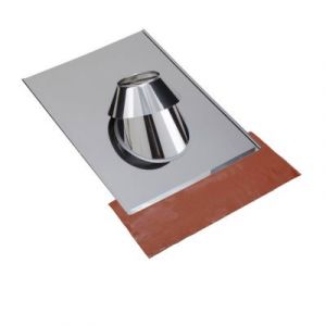 Solin pour tuile en inox 15° à 30° I/G