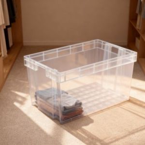Bo&icirc;te en plastique Xago transparent 94 L (XXL)